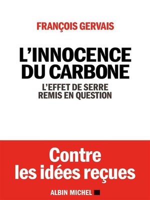 cover image of L'Innocence du carbone